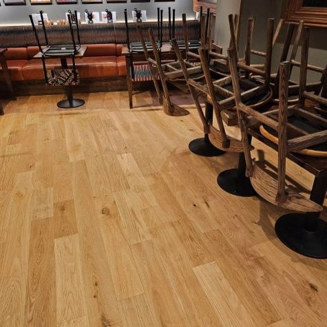 New flooring completed