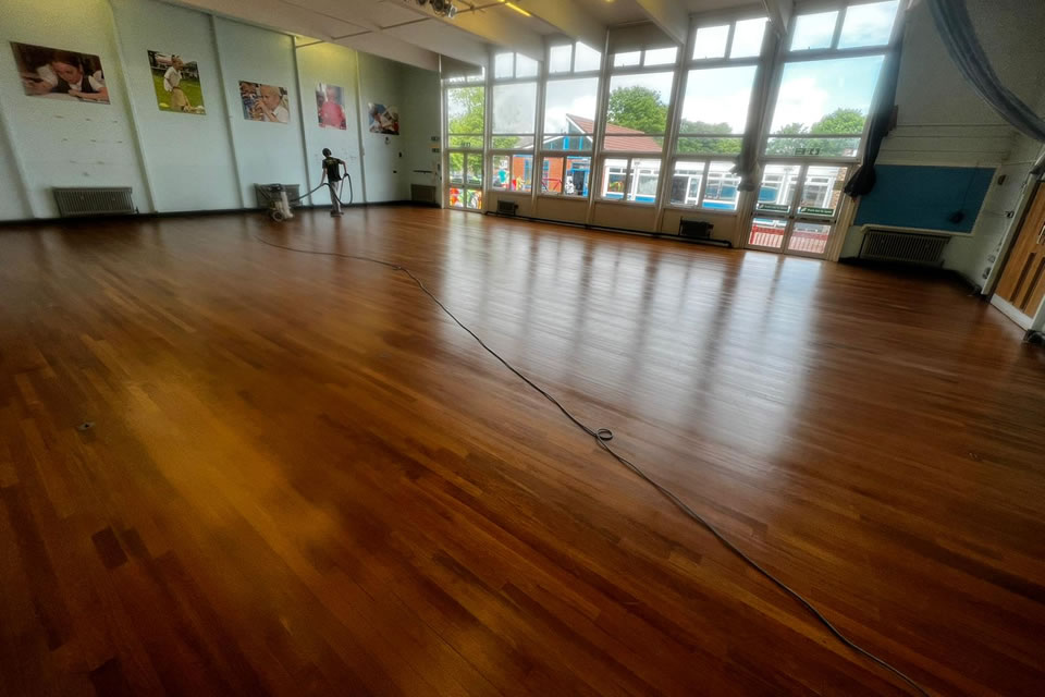 academy floor primed
