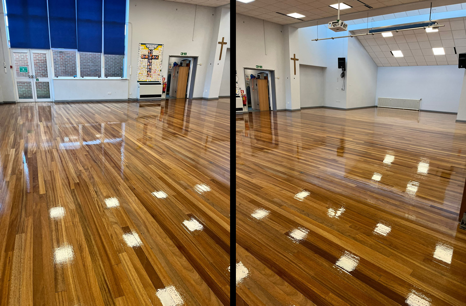 essex school floor renovation