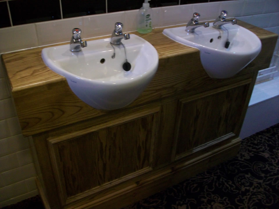 Commercial wood restoration