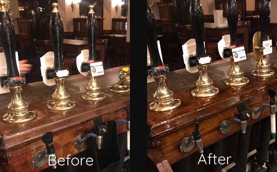 bar french polishing