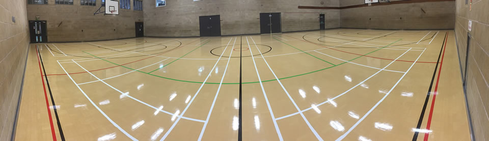 sports hall restoration