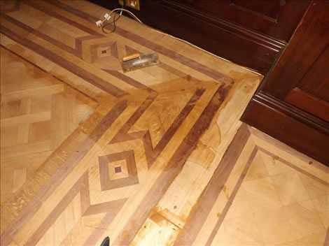 wooden floor repair