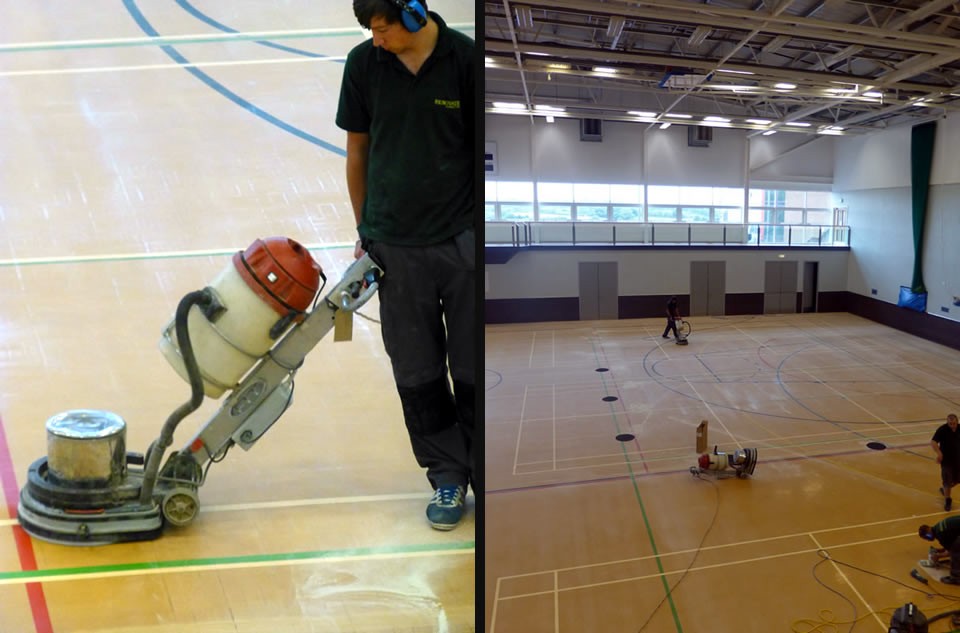 varnish sports hall